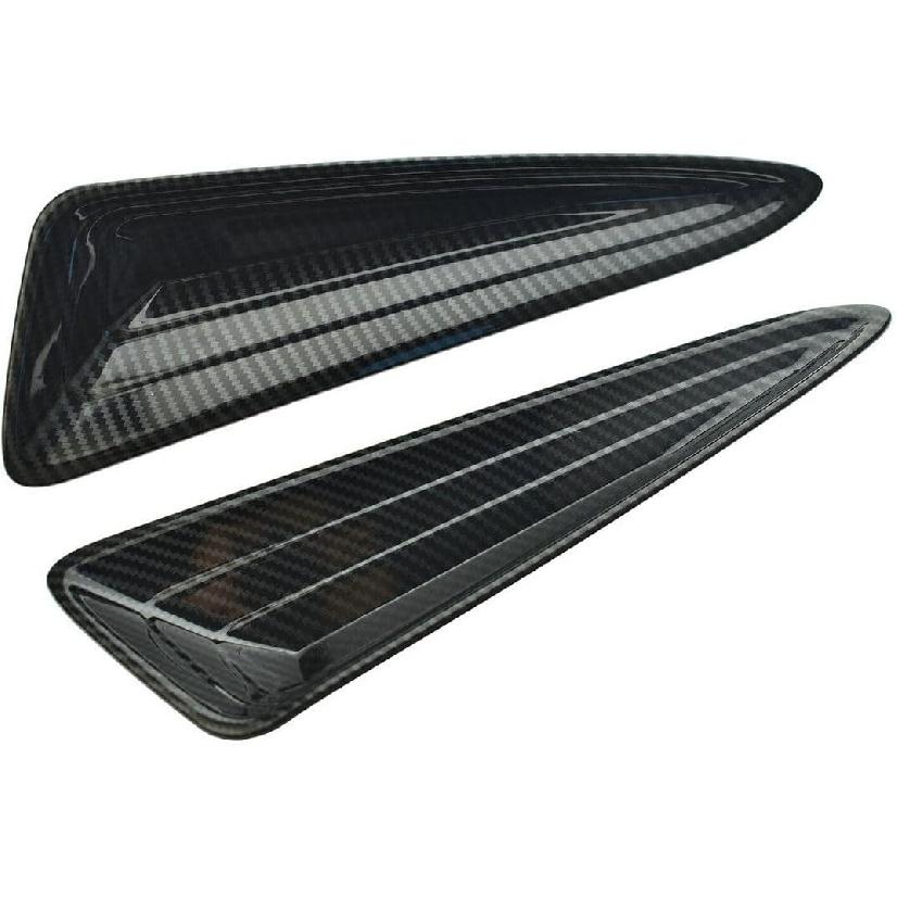 Front Bumper Fog Light Cover for Toyota CHR 2017 2018 2019 2020 2021 Carbon Fiber Lamp Trim ABS