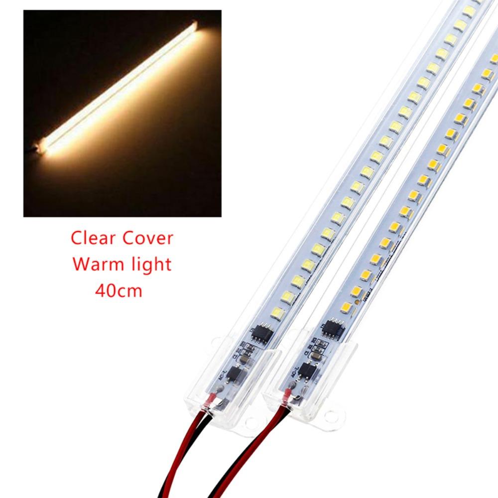 72 LEDs LED Tubes 30/40cm LED Strips Portable LED Rigid Light Strip