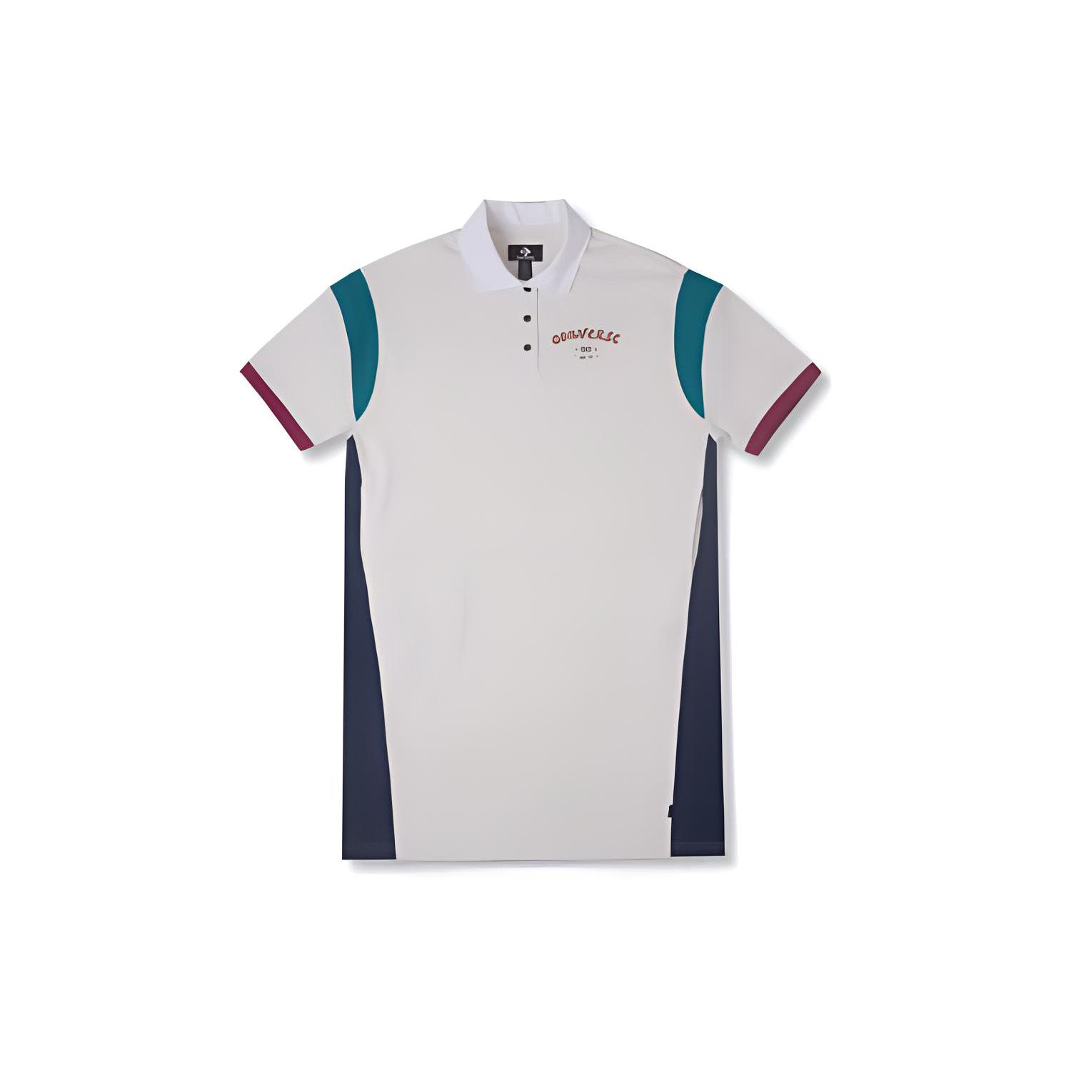 

New Converse Short Sleeved Dresses Women s White 10026177-A01 S