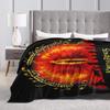 Lord-Of-Rings Blanket Eye of Sauron Warm Soft Pattern Plush Throw Blanket For Home Decor Decorative Flannel Bedspread Bed Cover