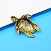 Colorful Enamel Sea Turtle Brooches For Women Rhinestone Fashion Animal Pin Vintage Accessories High Quality New