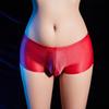 Mens High Stretch Boxershorts Sexy Convex Pouch Underwear Glossy Oily Boxer Briefs Seamless Underpant Gay Panties Erotic Lingeri