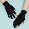 Stretch Sports/Biking Driving Gloves Summer Mittens Thin Spandex Gloves Two Finger Touch screen