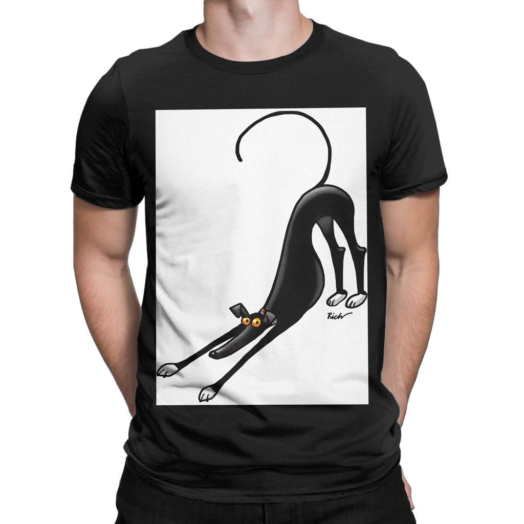 Bowdown Hound Funny 100 Cotton TShirt whippet Tops Tees For Unisex