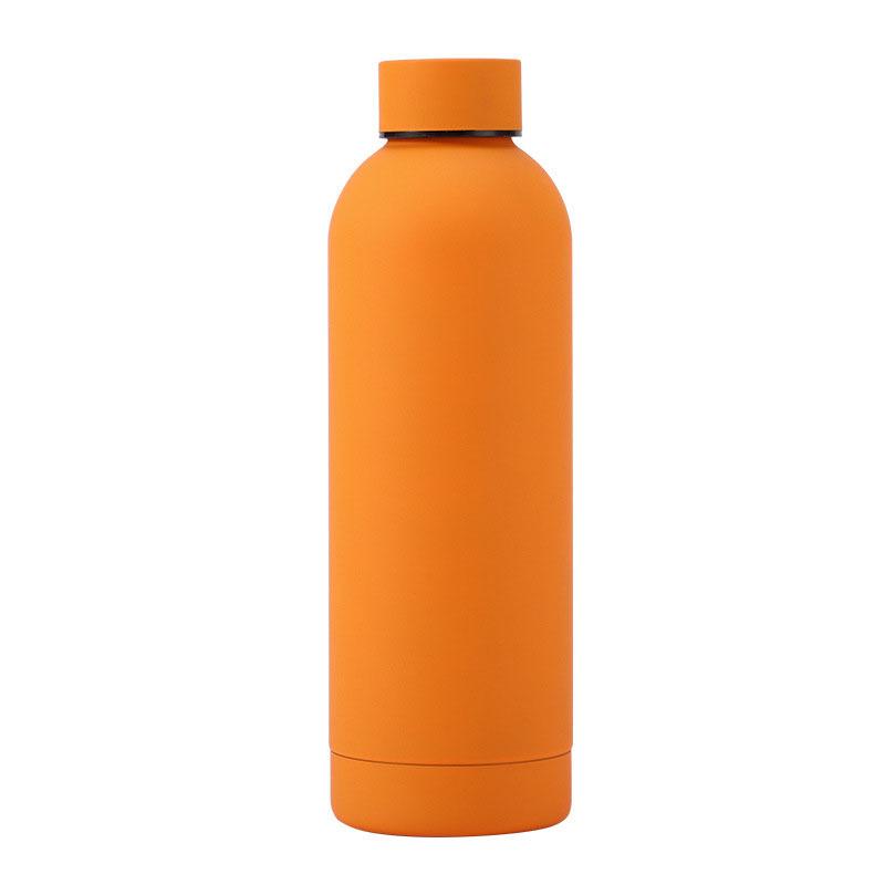 500ml 304 Stainless Steel Small Bottle American Large-Capacity Thermos Outdoor Portable Sports Cup Vacuum Insulation Gifts