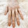 Hand Model, Silicone Hand Mannequin, with Built-in Skeleton, Female Hand, Life-Size, Soft, Realistic, with Capillaries, Fingerprints, and Palm Prints,