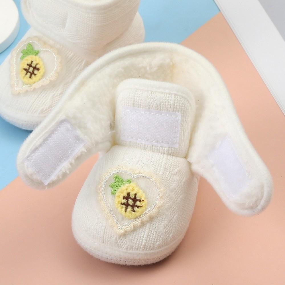 Warm Newborn Baby Shoes Cotton Infant First Walking Shoes Cute Baby Footwear