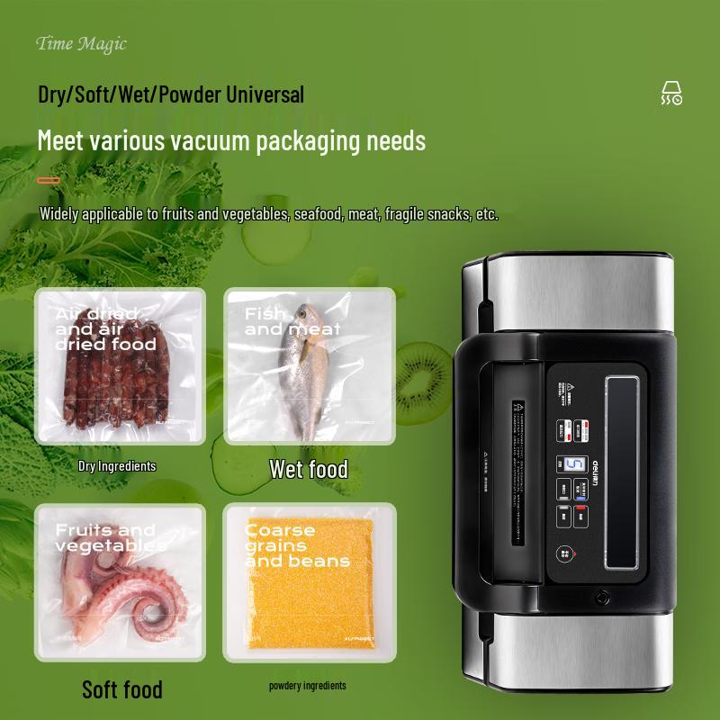 Deli Household Automatic Vacuum Sealer CN plug (adapter included)