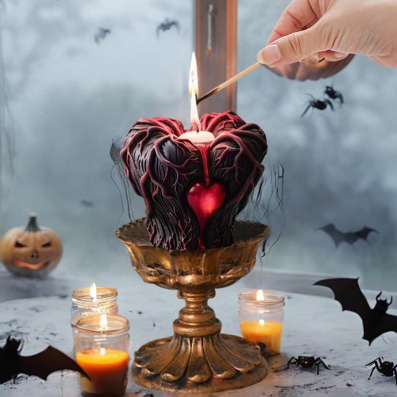 Holding Heart Lumanari Matrite Halloween Lumanari Matrite Matrite 3D DIY Craft Rasina Nou