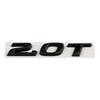 Car 3D Metal 2.0T Sport Displacement Trunk Logo Sticker Emblem Badge Decals For Honda Accord 10th Civic CRV Styling Accessories MG3