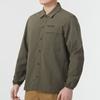 Timberland Solid Logo Design Point Collar Outdoor Casual Loose Long Sleeve Shirt Men shirts Green A2JJR-A58