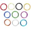 10PCS Flexible Soft Colored Aluminum Wire Assorted Color Flexible Aluminum Wire  Bicycle Weaving