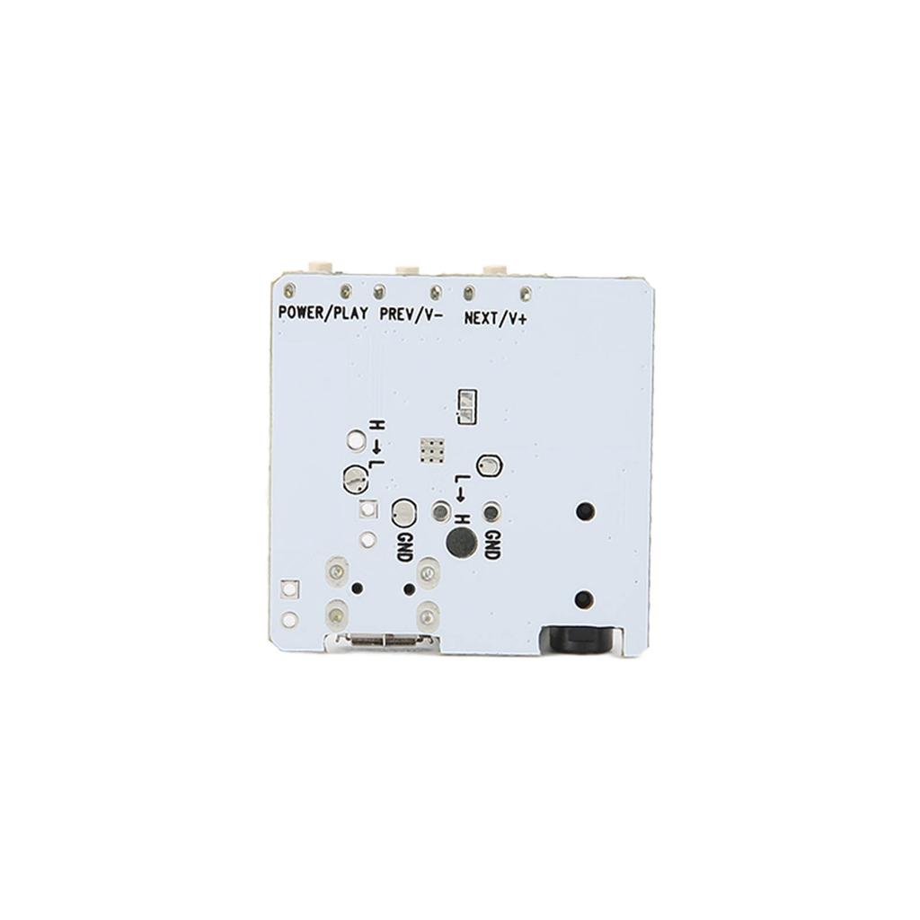 Bluetooth 5.0 Audio Receiver Board Wireless Stereo Music Amplifier Module for MP3 PlayerWhite