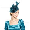New feather headdress bridal hair accessories mesh headdress bridal top hat horse racing festival hemp headdress hair accessories