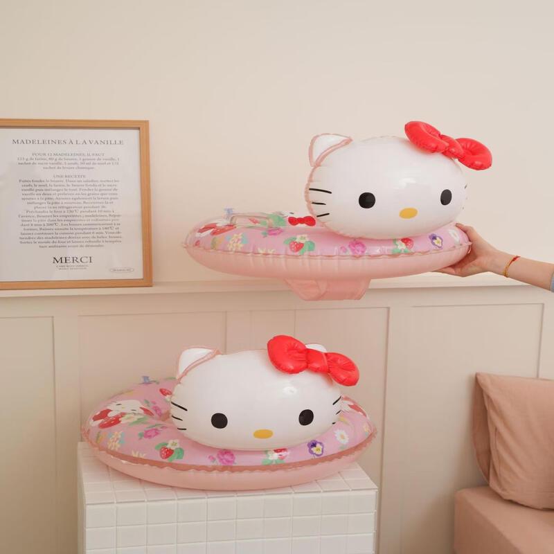 Hello Kitty 3D Inflatable Kids Swim Seat Ring