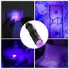UV Flashlight LED Ultraviolet Torch 365/395nm Mini Ultraviolet Torch Portable Inspection Lamp for Pet Urine Stain Detector