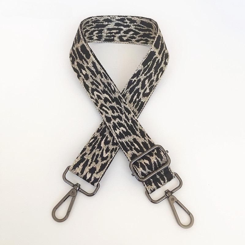 New Color Leopard Print Luggage Accessories Strap Adjustable Shoulder Crossbody Women's Bag Versatile Long Strap Broadband
