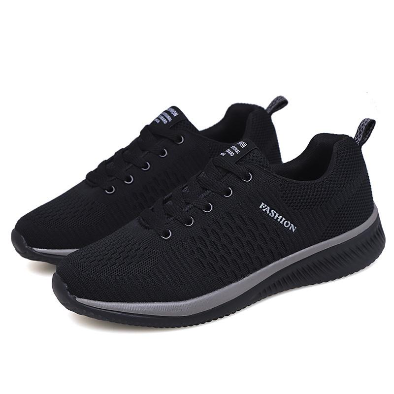 Size 35-48 Mens Lightweight Sneakers Gym Running Shoes Walking Sport Breathable Mesh Casual Shoes