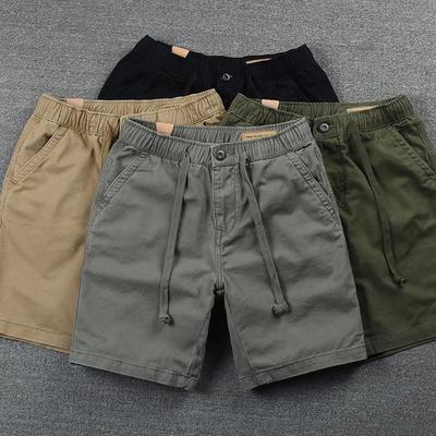 Cotton Men's Summer Casual Shorts, Loose Fit, Fashionable European, American & Japanese Styles for Sports & Running.