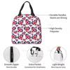 Velká Británie Flag Lunch Box Ženy Vodotěsné UK Britský Symbol Tepelná Chladnička Jídlo Izolovaná Taška na oběd Školní Piknikové Tašky
