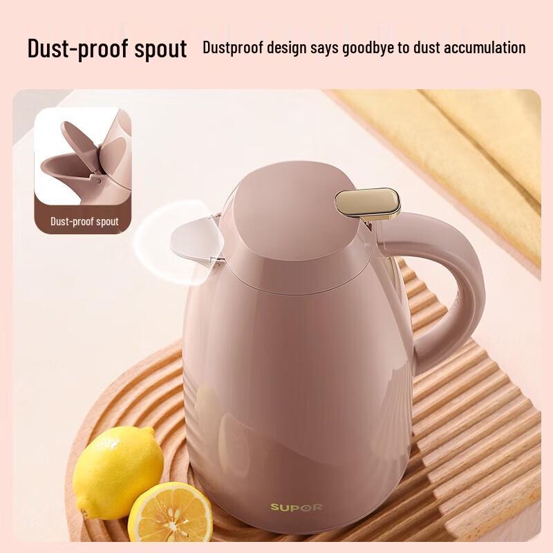 SUPOR 1.5L Glass Lined Thermal Carafe