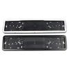 Waterproof Licence Plate Bracket Number Plate Holder Frame Cover Anti-corrosion