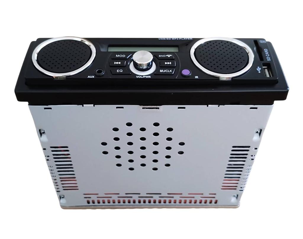 Japanese No Manufacturer Car Audio System for Light Trucks and with Front Speakers and FM Radio Supports Wide FM Band To Complement AM Card Smartphone