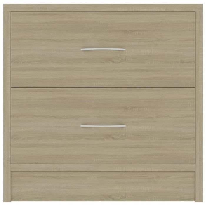 VidaXL Bedside Table Sonoma Oak 40 X 30 X 40 Cm Chipboard