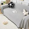 Cotton Gauze Sofa Cover Full Coverage Simple One Piece Blanket Universal All Season Couch Slipcover