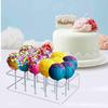 Acrylic Lollipop Rack 15 Hole Transparent Candy Rack Display Lollipop Display Rack for Wedding Birthday Party