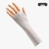 Summer Lace Half-Finger UV Protection Gloves - Breathable Sun Protection for Ladies, Driving, and Cycling.