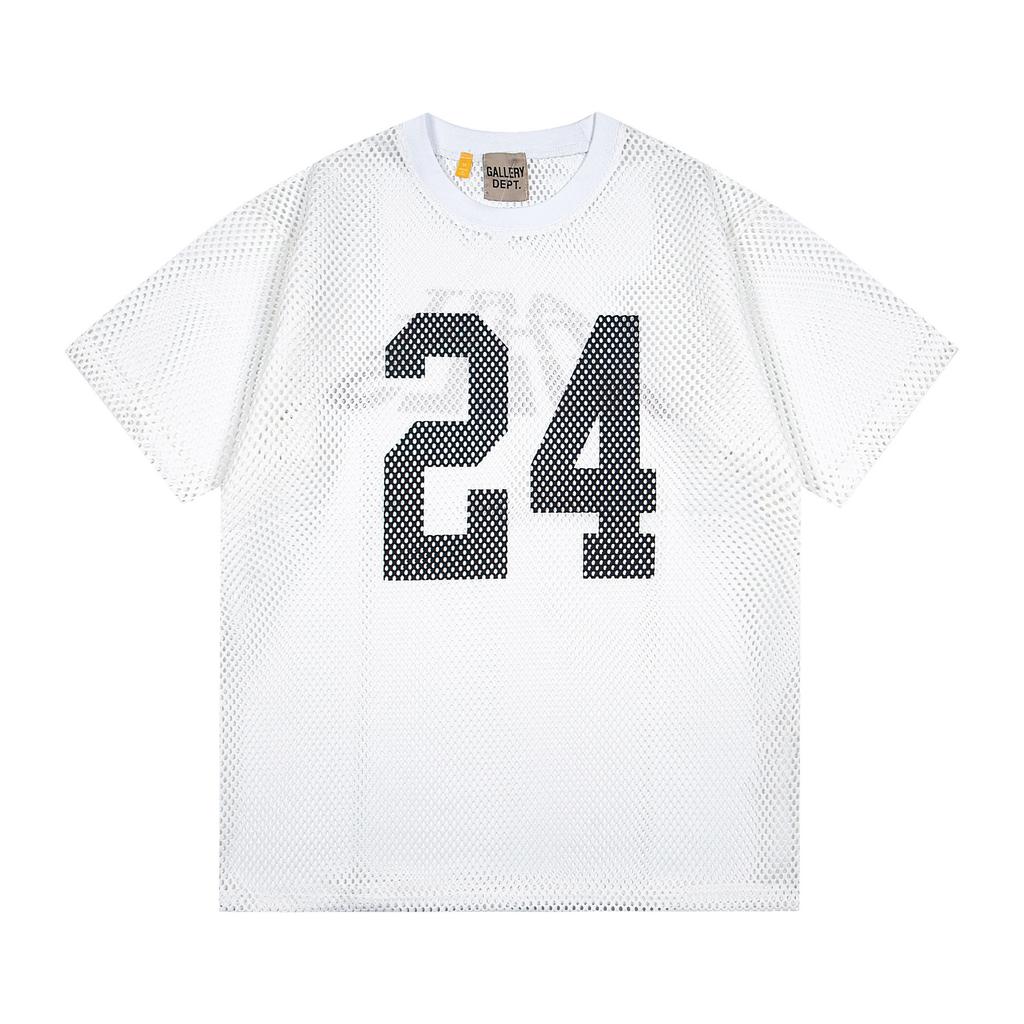 26SS Foreign Trade Gallery Dept T-Shirt Collection Gallery Casual Short Sleeve Men's and Women's Same Style Factory Spot Straight Hair