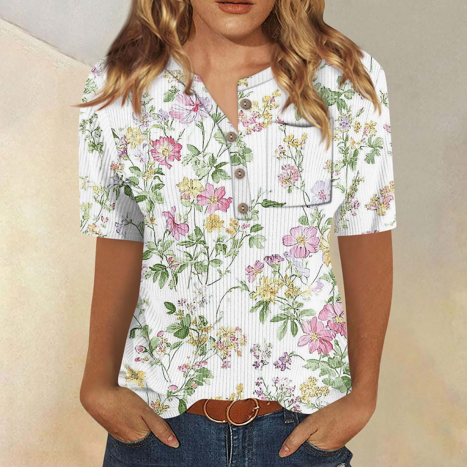 

Женская футболка с коротким рукавом и принтом в полоску и воротником-стойкой XXL тёмно-синий