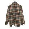 VAN HEUSEN 60s 70s vintage Check Pattern Long sleeve Button down shirt M Men's Used