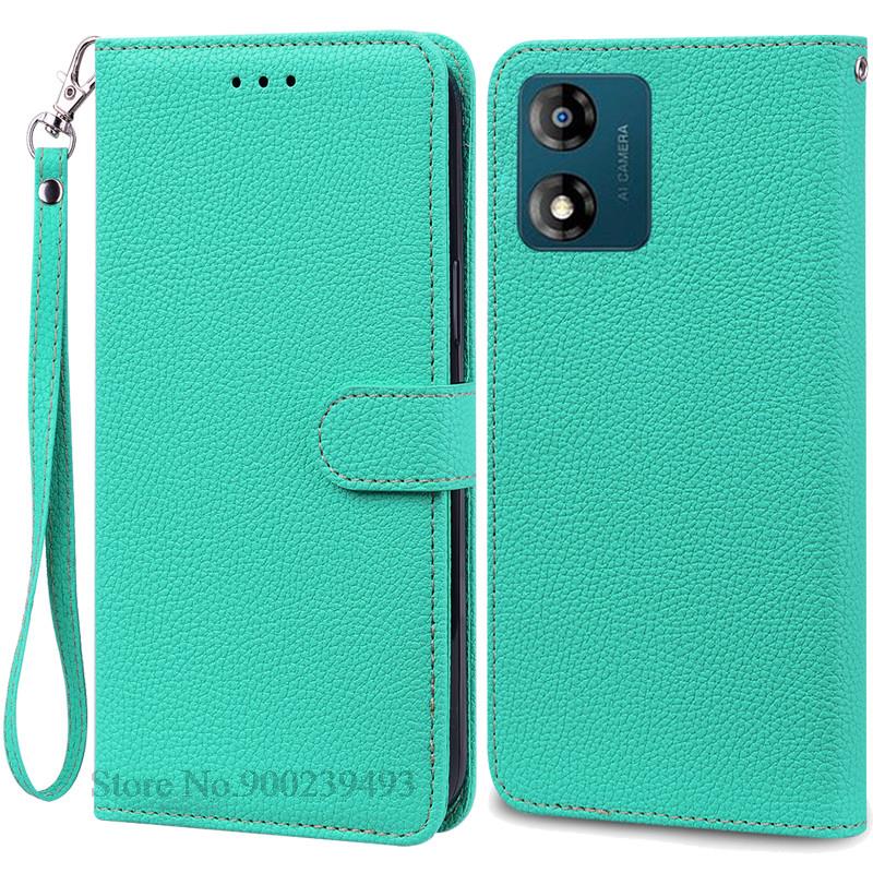 E13 Case For Motorola Moto E13 Case Leather Wallet Flip Cover For Moto E13 Phone Case For Motorola Moto E13 Capa Case Fundas