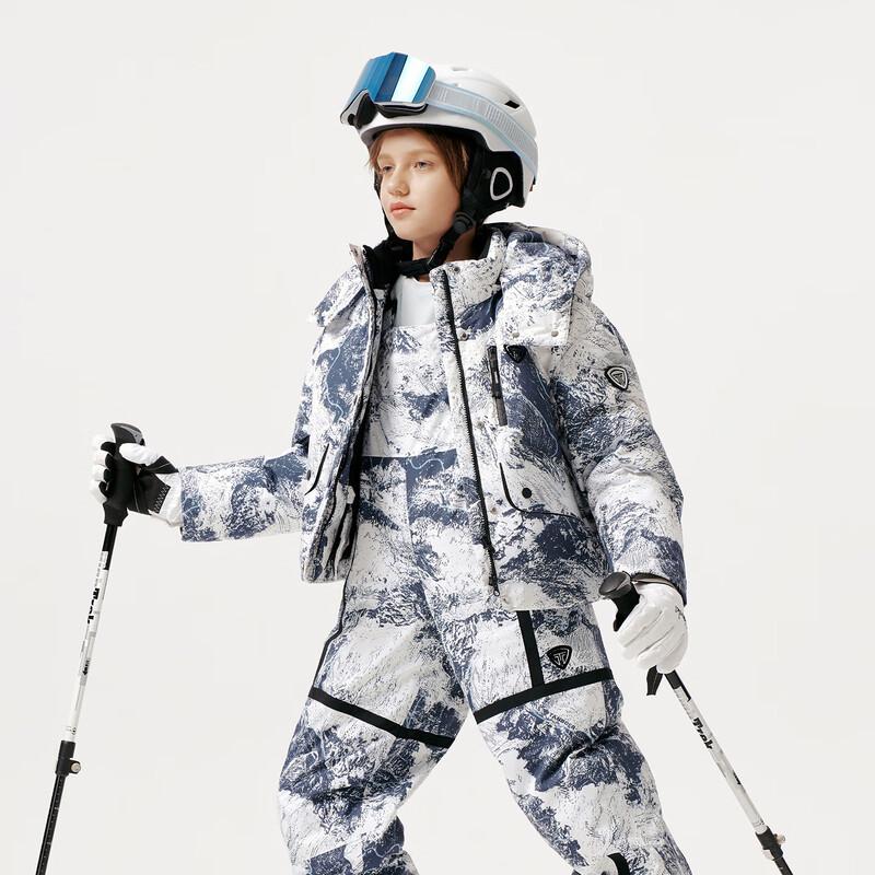 Tanbor Unisex Kids' Goose Down Ski Jacket