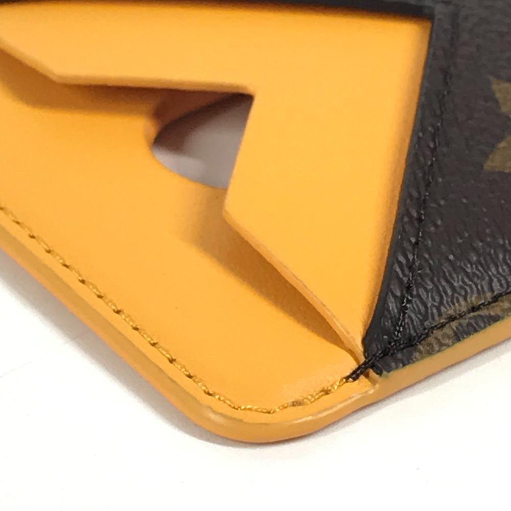 Louis Vuitton M12853 MonogramMacassar Porte Cult-Magnet MagSafe Card Case Holder