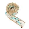 1M 2cm Width Crystal Beaded Rhinestone Crystals Trim Iron On Patch For Clothes Bag Shoes(#1)