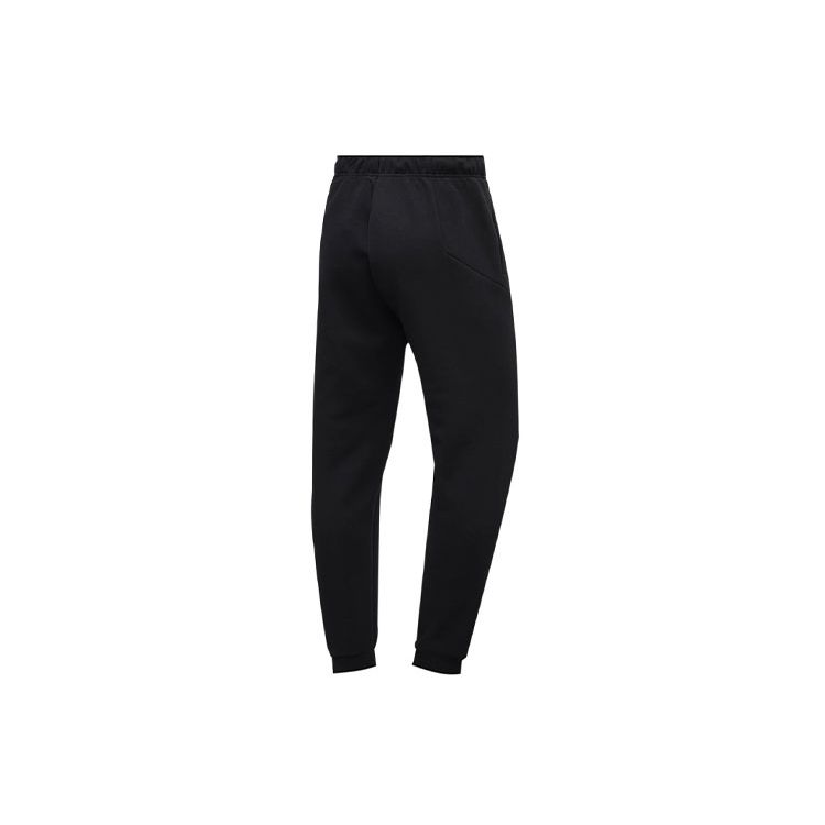 Li Ning Logo Zipper Pocket Sweatpants Men Pants Black AKLR101-1