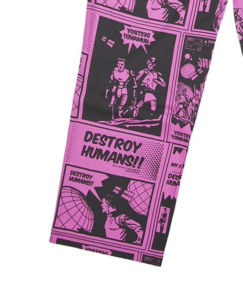 Aimnaseohyumeonbiing Comics Pants - Dust Pink