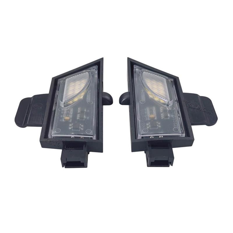 For Volkswagen VW Golf 7 VII MK7 2012- Variant Sportsvan All Track Touran 2 II MK2 White LED Puddle Light Under Mirror Lamp