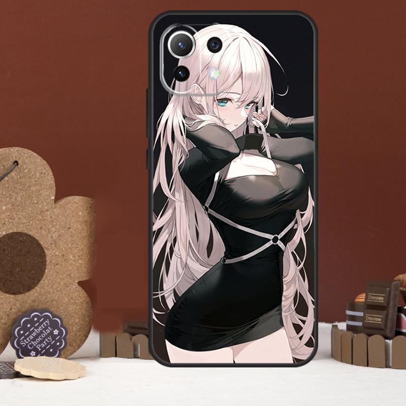 Anime Cute Sexy Girl Case For Xiaomi 15 Ultra 14 15T 13T 14T 17 Pro Max POCO F8 Ultra X7 X5 X6 F5 F6 F7 Pro Cover