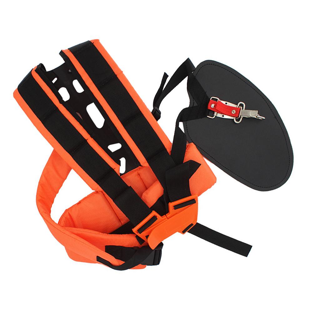 Lawn Mower Harness Strap Adjustable Grass Trimmer Strap Double Shoulder Strap Labor Saving Strimmer Mower Shoulder Strap