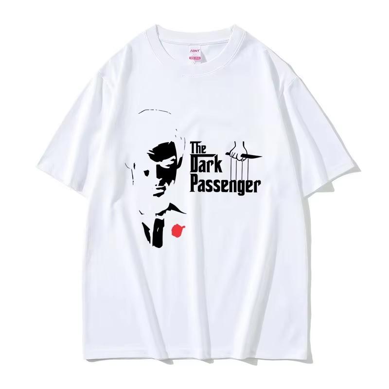 The Latest Mens Pure Cotton Tshirt From 2025 Retro TV Series Comfortable Breathable Highquality A Musthave for Festivals