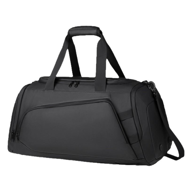 Men's High-End Wear-Resistant Insulated Travel Fitness Bag with Wet/Dry Separation
