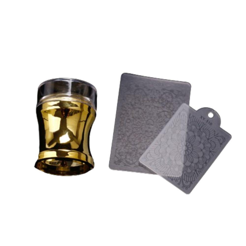 DIy Nail  Printing Tool Silicone Nail Stamper Soft Head Nail Stamp Printing Tool  Nail Art