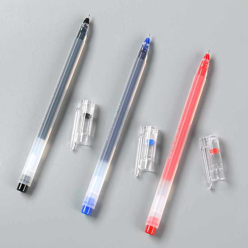 Baitong 0.5mm Triangle Correction Water Pen - Large Capacity Business Signature Pen