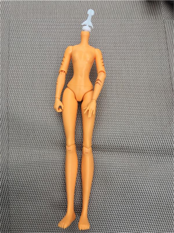 Monstering Replacement Body Catwalk Doll Heads Doll Toy Body Girl Dressing DIY Toy Parts Children Birthday Gift Toys