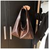 PU Leather Hobo Large Capacity Underarm Bags Autumn Winter Shoulder Bag for Women 2025 New Trend Y2K Handbags and Purses Tote