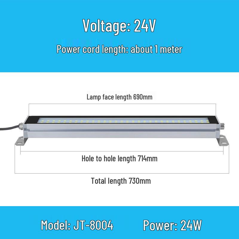 Waterproof Explosion-Proof LED CNC Machine Tool Light - Fluorescent Three-Proof Lamp
